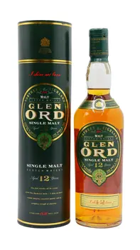 Glen Ord - Northern Highland Single Malt Scotch 12 year old Whisky (1990's Bottling) 70CL