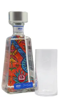1800 - Daniel Cordas Limited Edition Silver Tequila (Includes Branded Glass)