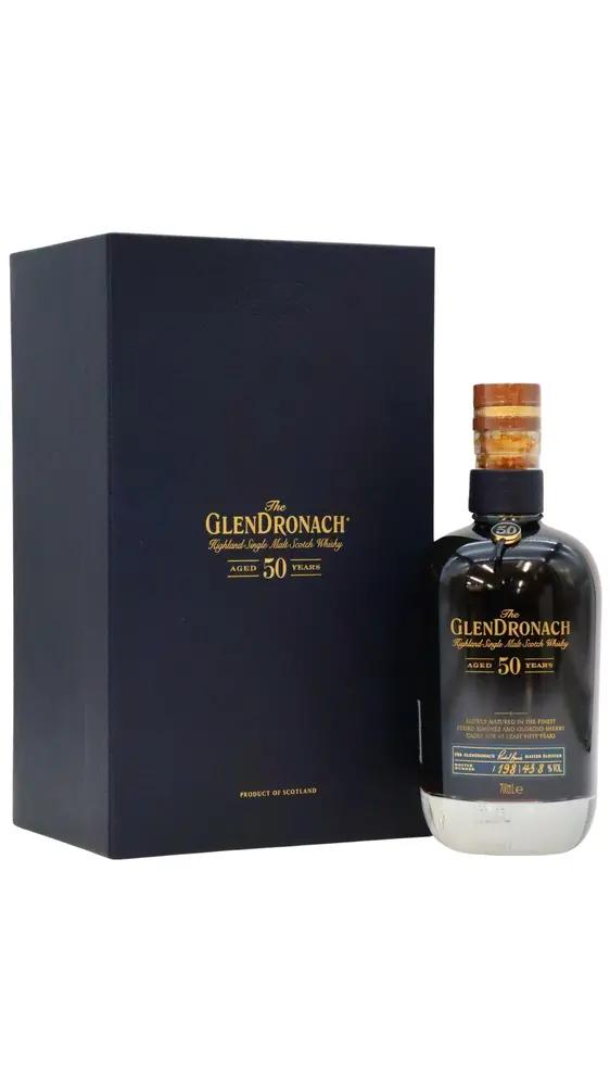 Glendronach - Highland Single Malt Scotch 1971 50 year old Whisky
