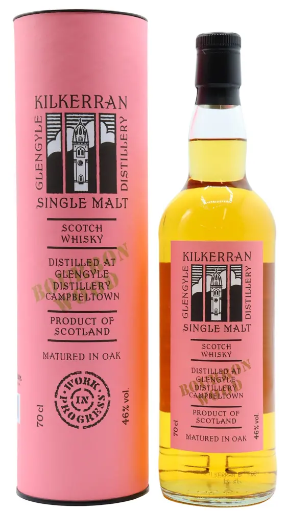 Kilkerran - Work In Progress 6 - Bourbon Wood Single Malt Scotch Whisky 70CL