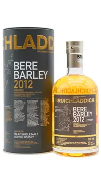 Bruichladdich - Bere Barley Islay Single Malt Scotch 2012 10 year old Whisky 70CL