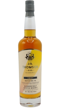 J.G. Thomson - Sweet Blended Malt  - Batch 1 - Scotch Whisky