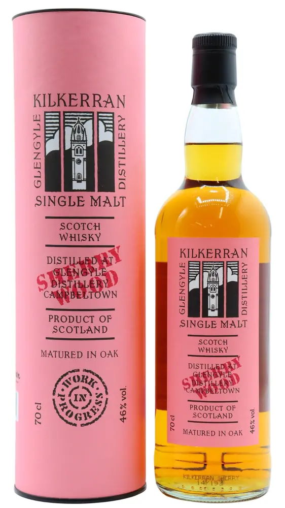 Kilkerran - Work In Progress 6 - Sherry Wood Single Malt Scotch Whisky 70CL