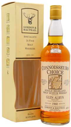 Glen Albyn (silent) - Connoisseurs Choice 1968 23 year old Whisky 70CL