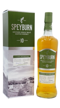 Speyburn - Speyside Single Malt 10 year old Whisky 70CL