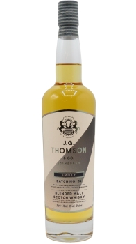 J.G. Thomson - Smoky Blended Malt - Batch 1 - Scotch Whisky 70CL