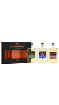 Masthouse - English Whisky 10cl x 3 45% ABV Gift Pack- (3 x 10cl)