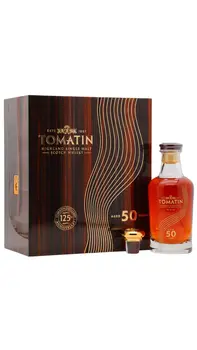 Tomatin - 50 year old Single Sherry Cask Highland Single Malt Scotch 1971 Whisky 70cl + 5cl 44% ABV