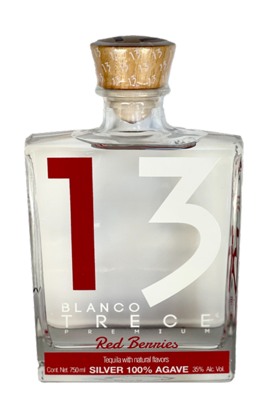 Tequila 13 Blanco Red Berries 750ml