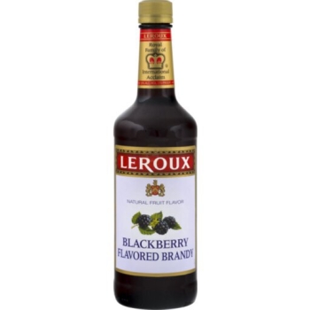 Leroux Blackberry Flavored Brandy 1b Case 750ml