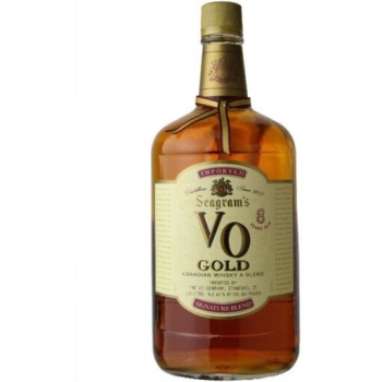 Seagram's V O Canadian Blended Whiskey Gold 1.75L