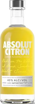 Absolut Citron Flavored Vodka 375ml
