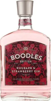 Boodles Rhubarb Strawberry Gin 750ml