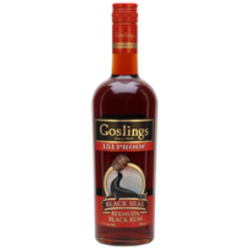 Gosling's Black Seal Black Rum 151 Proof 750ml