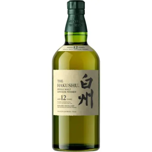 Hakushu 12 Year Old Single Malt Japanese Whisky 750ml