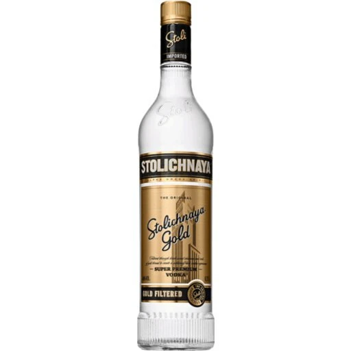 Stolichnaya Gold Vodka 750ml