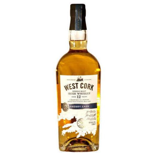 West Cork Distillers Year Old Single Malt Irish Whiskey Finished In Sherry Casks Limited Release 750ml