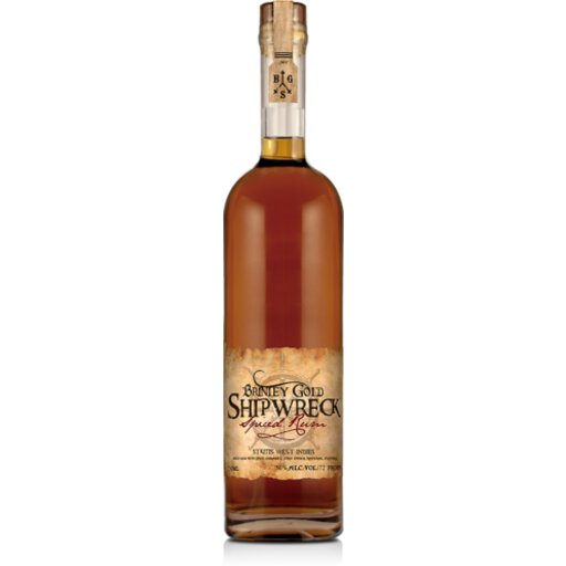 Brinley Gold Shipwreck Rum Spiced 750ml