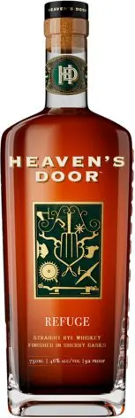 Heaven's Door Refuge Straight Rye Whiskey Finished In Sherry Cask 750ml