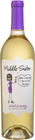 Middle Sister Sweet & Sassy Moscato 750ml