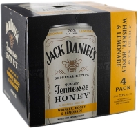 Jack Daniel?s - Tennessee Honey Lemonade Whiskey (4 pack 12oz cans)