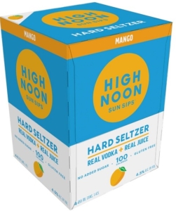 High Noon - Sun Sips Mango Vodka & Soda (4 pack 12oz cans)