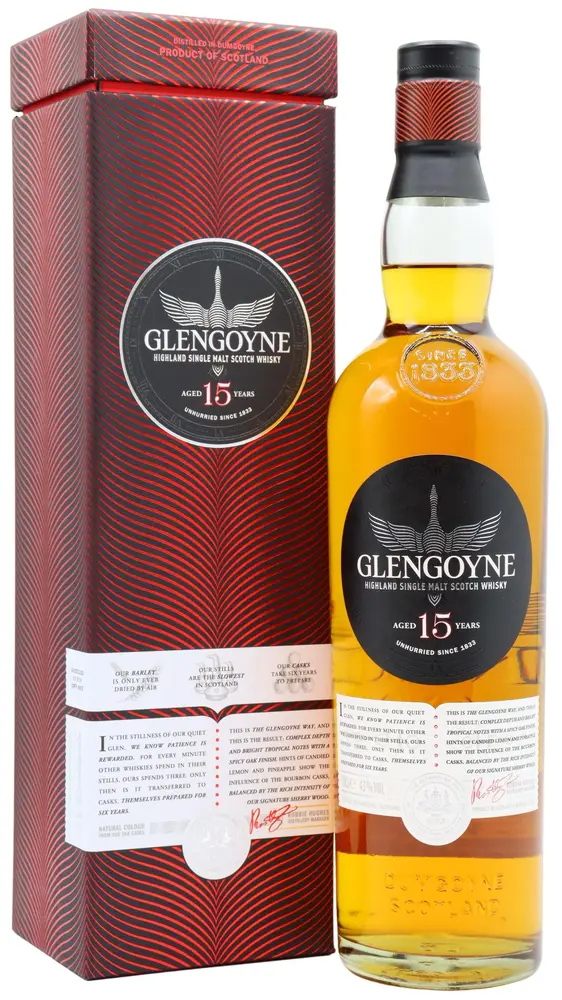 Glengoyne - Highland Single Malt Scotch 15 year old Whisky