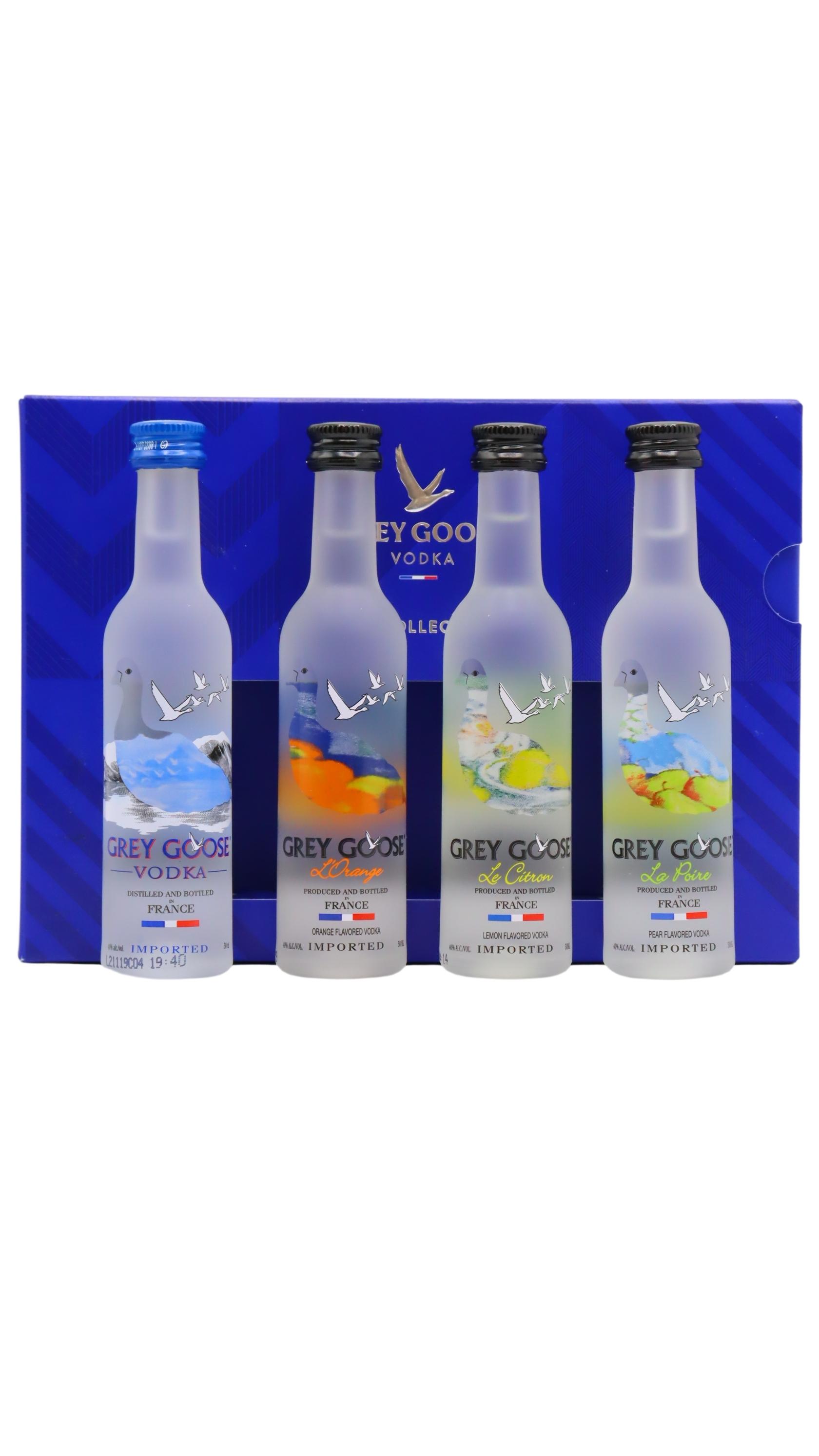 Grey Goose - La Collection Miniature Gift Pack 4 x 5cl Vodka | Nationwide  Liquor