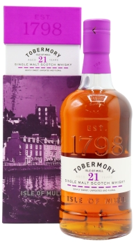 Tobermory - Oloroso Cask Matured 21 year old Whisky 70CL