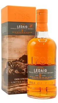 Ledaig - 9 year old Bordeaux Red Wine Cask Single Malt Scotch 2012 Whisky 70cl 56.8% ABV