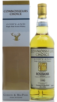 Rosebank (silent) - Connoisseurs Choice 1990 16 year old Whisky 70CL