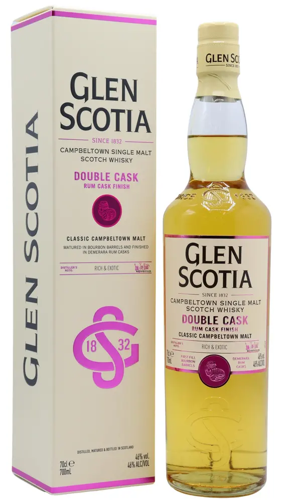 Glen Scotia - Double Cask Rum Cask Finish Campbeltown Single Malt Scotch Whisky