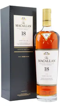 Macallan - 2022 Release Sherry Oak Highland Single Malt Scotch 18 year old Whisky