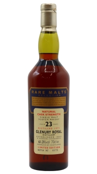 Glenury Royal (silent) - Rare Malts 1971 23 year old Whisky 70CL