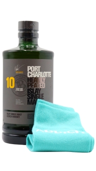 Port Charlotte - Heavily Peated & Socks Gift Pack 10 year old Whisky