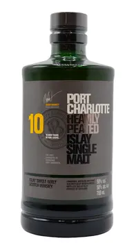 Port Charlotte - Heavily Peated Islay Single Malt Scotch 10 year old Whisky 70CL