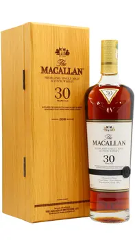 Macallan - Sherry Oak Highland Single Malt 2018 Release 30 year old Whisky