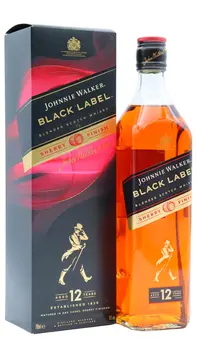 Johnnie Walker - 12 year old Black Label Sherry Finish Blended Scotch Whisky 70cl 40% ABV