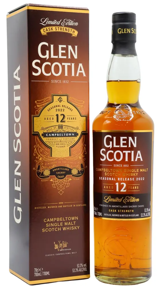 Glen Scotia - 2022 Seasonal Release Campbeltown Single Malt Scotch 12 year old Whisky