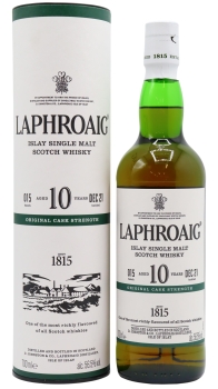 Laphroaig - Cask Strength Batch 015 10 year old Whisky 70CL
