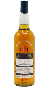 Tomatin - Tri Carragh - Single Cask # Refill Sherry Butt 1986 36 year old Whisky 70CL