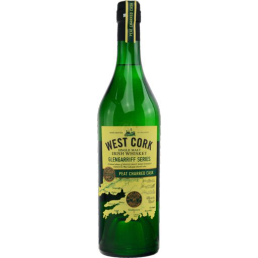West Cork Distillers Peat Charred Cask Single Malt Irish Whisky 750ml