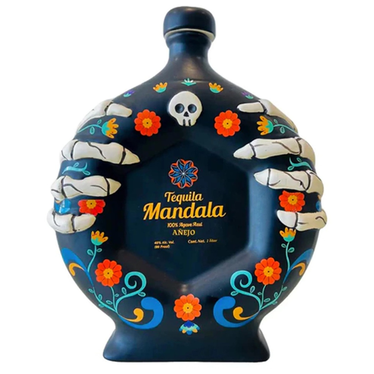 Mandala Tequila Anejo Limited Dia De Los Muertos Edition 1li Liquor