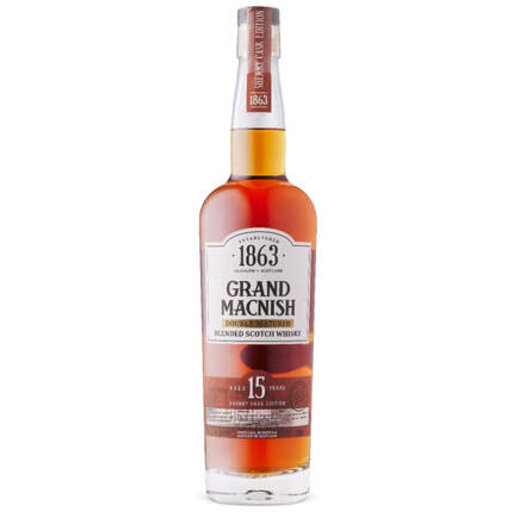 Grand Macnish Year Old Sherry Cask Blended Scotch Whiskey 750ml