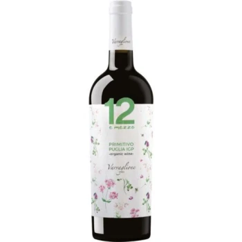 Varvaglione '12 e Mezzo' Organic Primitivo del Salento 750ml
