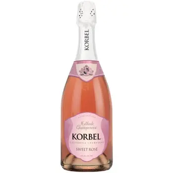 Korbel Sweet Rose California Champagne 750ml