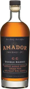 Amador Double Barrel Bourbon Whiskey Chardonnay Finish 750ml