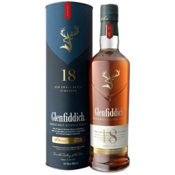 Glenfiddich 18 Year Old Small Batch Reserve Single Malt Scotch Whisky 750ml