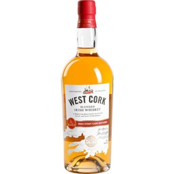 West Cork Stout Cask Blended Irish Whiskey Xxx Z 750ml