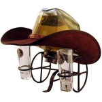 Rodeo Hat Tequila Gold Cowboy Hat 1 Liter 1L